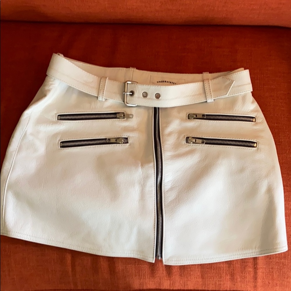 Understated Leather Skirt